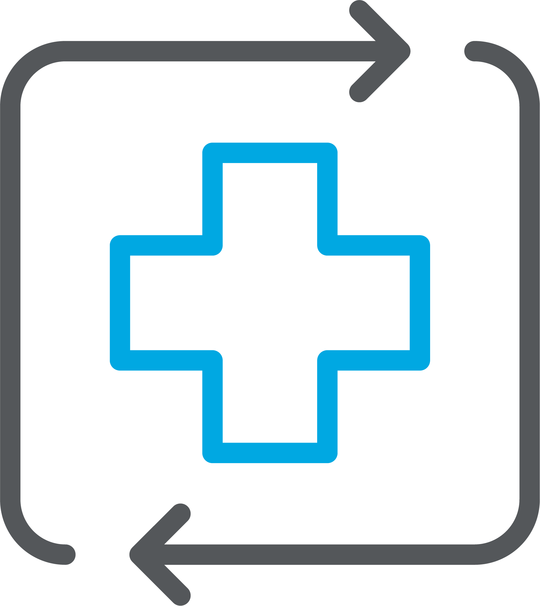 Icon representing health cycle