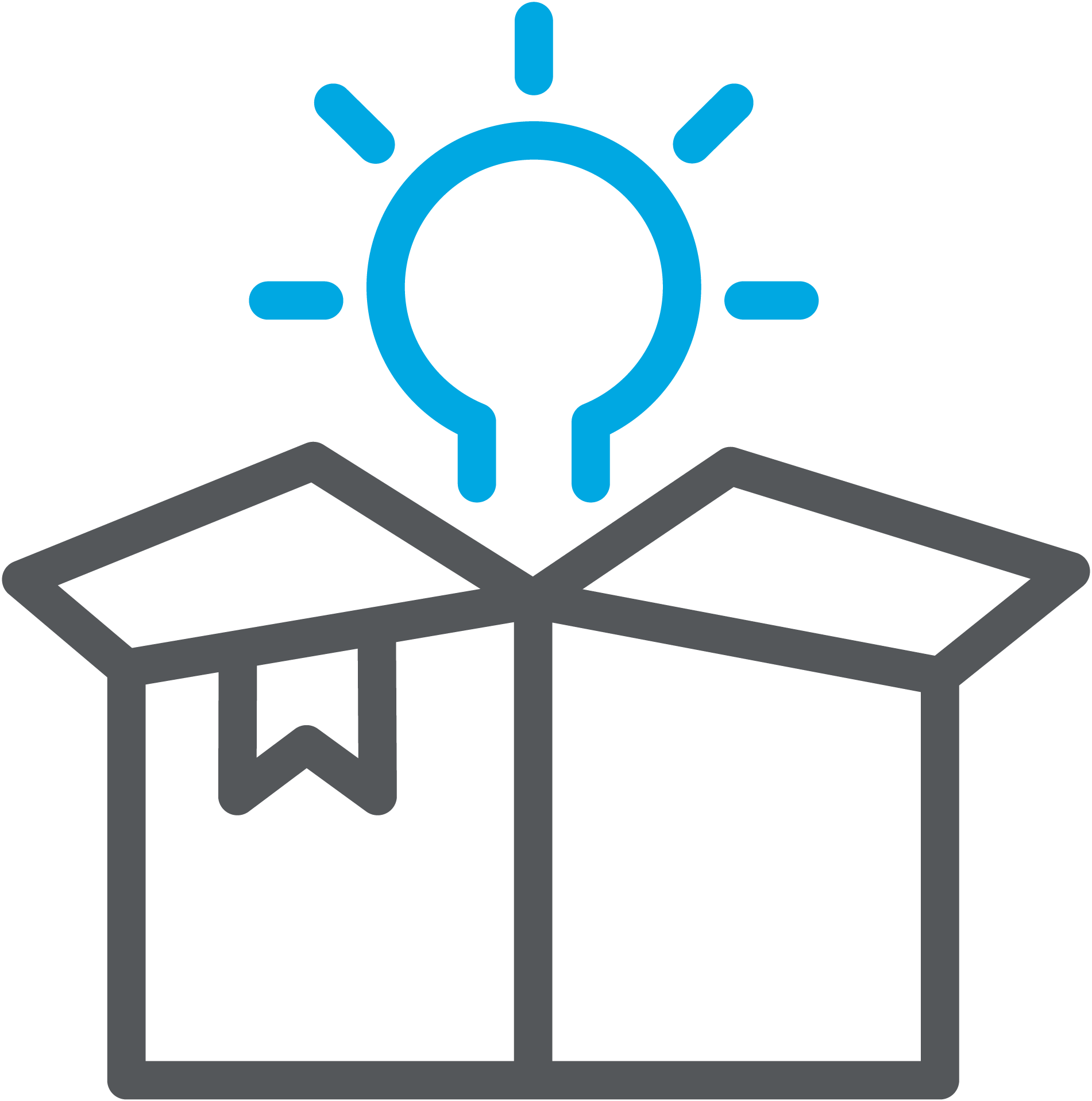Icon representing ideas
